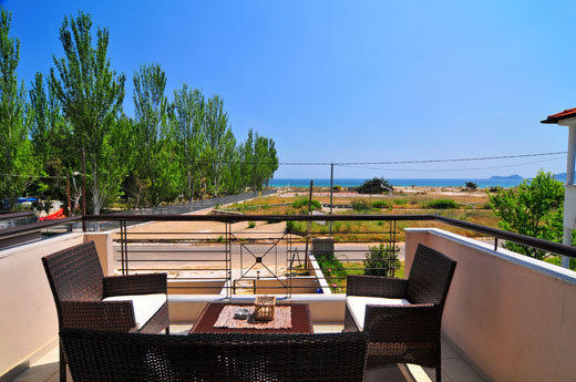 Golden Sunrise Apartments Chrysi Ammoudia ภายนอก รูปภาพ