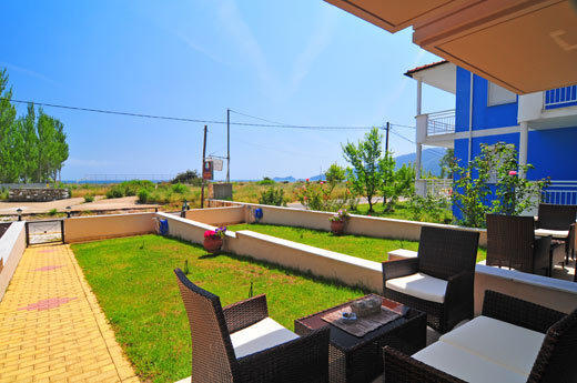 Golden Sunrise Apartments Chrysi Ammoudia ภายนอก รูปภาพ