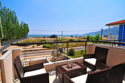 Golden Sunrise Apartments Chrysi Ammoudia ภายนอก รูปภาพ