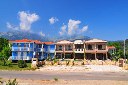Golden Sunrise Apartments Chrysi Ammoudia ภายนอก รูปภาพ